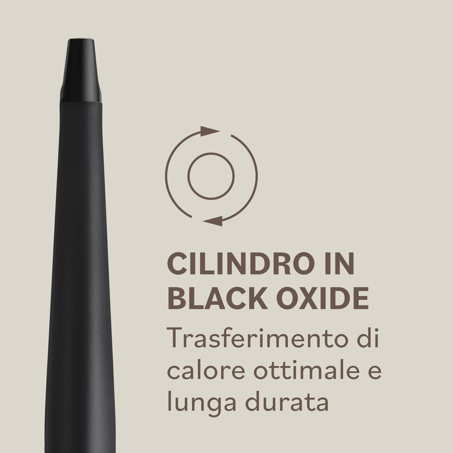 Ferro arricciacapelli conico - &Oslash; 32-19mm